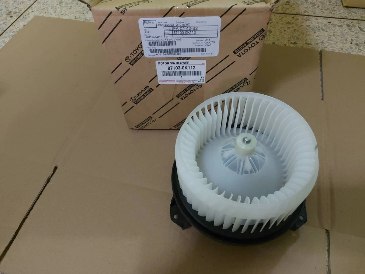 Genuine Toyota Blower Assy 871030K112 | eBay