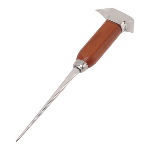 Ice PickStainless Steel Ice Crusher with Wooden Handle Suitable for Bar Barte...