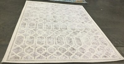 IVORY / BEIGE 8' X 10' Broken Thread Rug, Reduced Price 1172654964 ARR665B-8