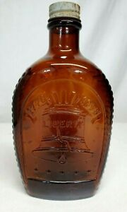 Vintage Log Cabin LIBERTY BELL Special 1776 Bicentennial Flask Syrup Bottle  | eBay