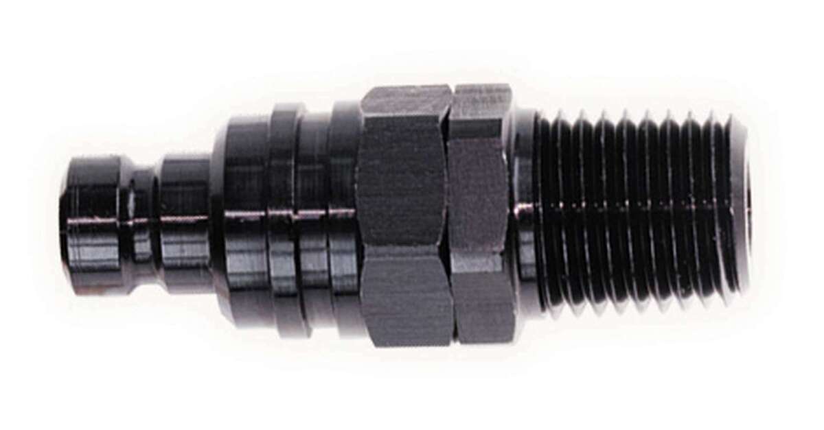 Jiffy-Tite Q/R Male 3/8in NPT Plug Black Jiffy-Tite Q/R Male 3/8in NPT Plug Black