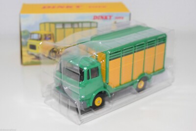 Dinky Toys 577 Berliet Bétaillère avec 2 Vaches 1:48 Camion Miniature - Verte/Jaune (577) | Achetez sur