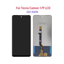 6.8" For Tecno Camon 17P CG7 CG7N LCD Display Touch Screen Digitizer With Frame