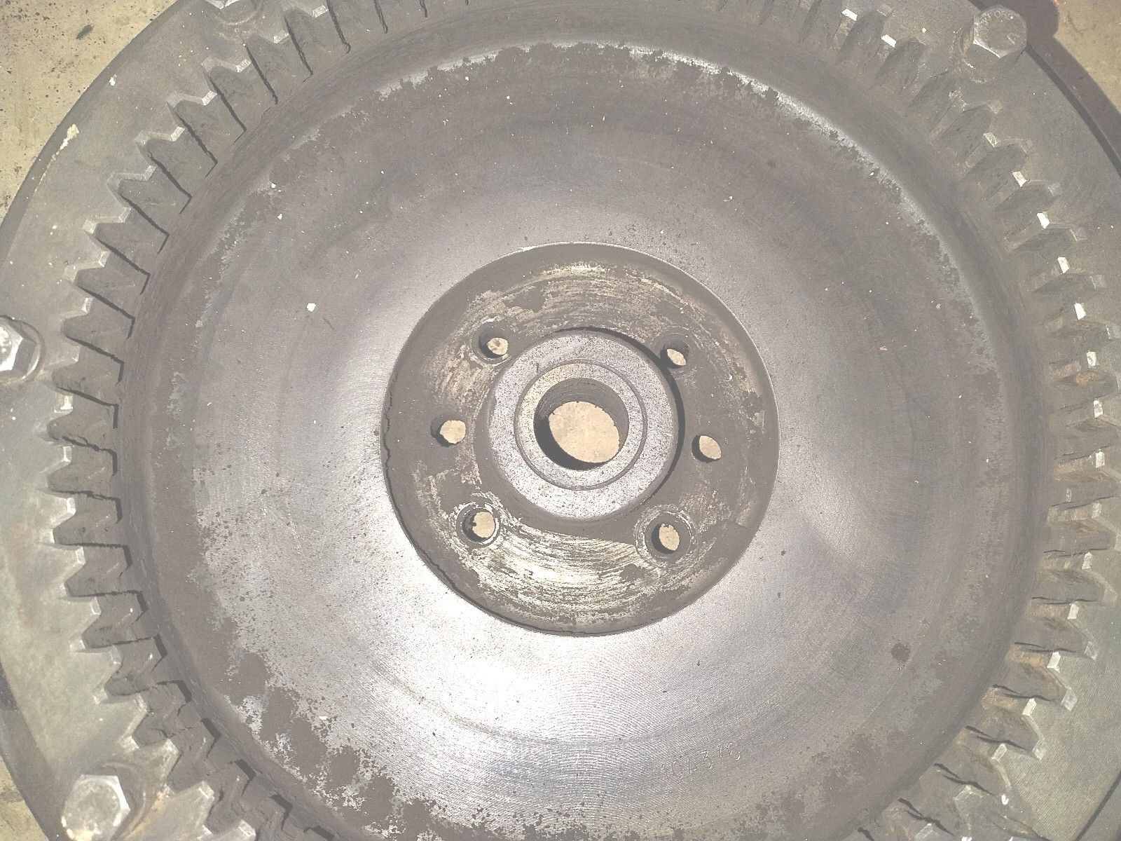 Minneapolis Moline Z Tractor Flywheel Ring Gear Assembly Hand Clutch