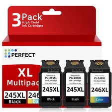PG-245XL CL-246XL Ink Cartridges for Canon PIXMA MG2522 MG2520 MX490 MX492 lot
