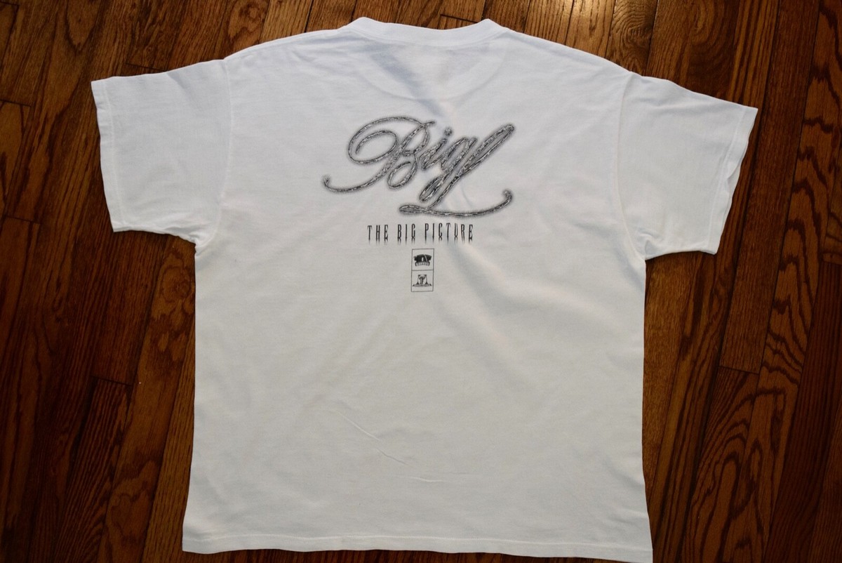 1999 vintage 90s rap big L the big picture Rawkus T-shirt