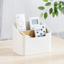 Remote Control Holder Desk Storage Organizer Box Container for Desk for Home NEW