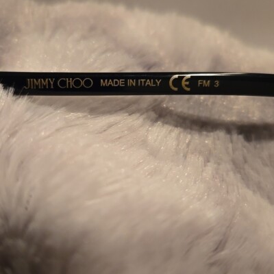 Jimmy Choo Black and Gold River Sunglasses Brand New in Case  display picture 2