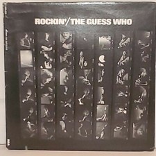 THE GUESS WHO Rockin' LP VG+ Vinyl Plays Well 1972 RCA LSP4602 Burton Cummings 