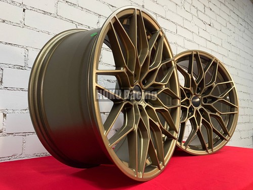 4X 18 Zoll 1000M Style 5X120 Felgen Bronze passend für BMW 3 4 5er F06 F10 F30 E90 - Bild 6 von 14
