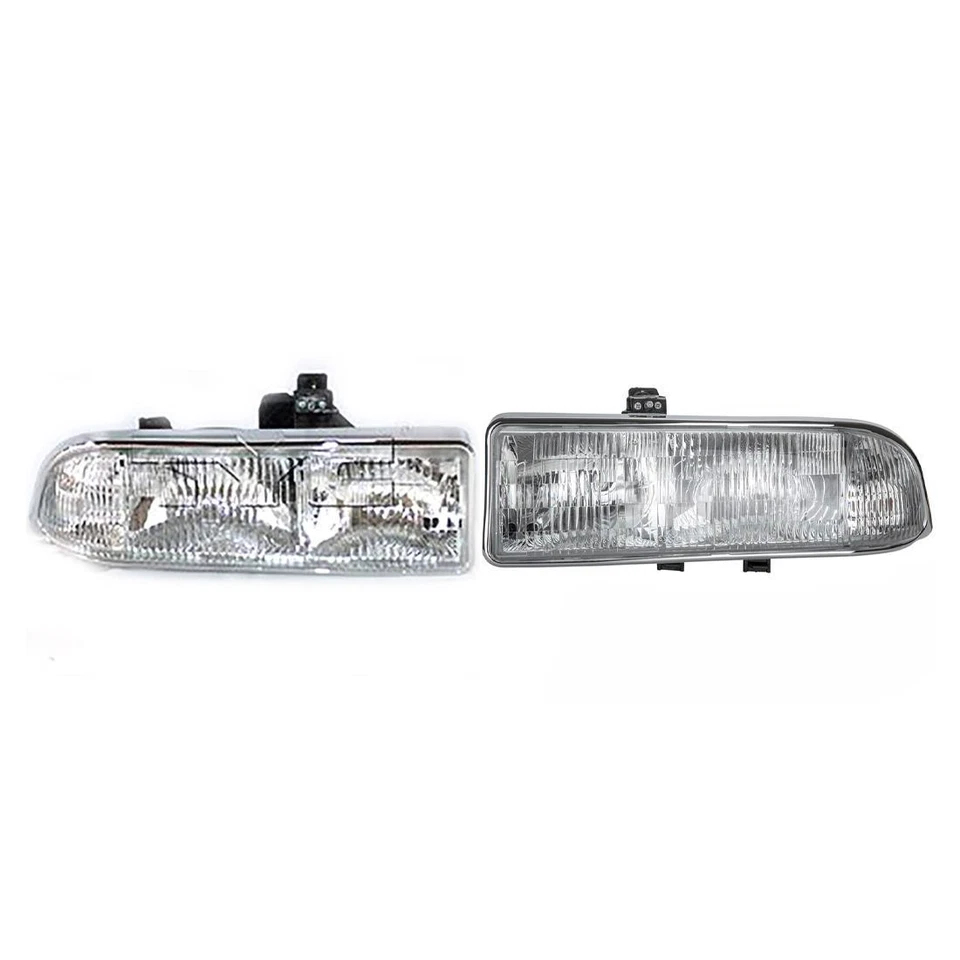 Conjunto de faros para Chevrolet S10 2,2 L 2003 2004 2002 2001 2000 1999 1998 Foto 2 de 4