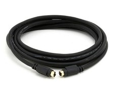 12-Feet S-Video Cable DVD DSS SVHS Cable S-Video Male/Male 2527