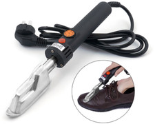 Manual Electric Leather Craft Wrinkle Removing Smoothing Iron Tool 220V 150W