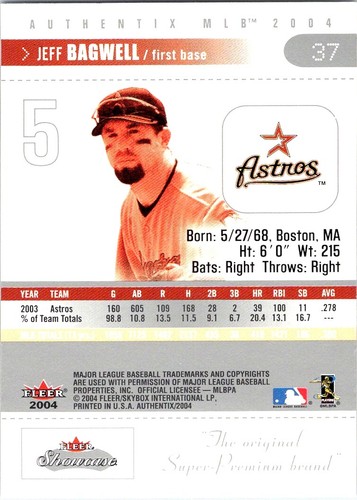 BAGWELL & BIGGIO & ALTUVE and other ASTROS - pick your card - ROOKIES/PARALLELS - Picture 166 of 259