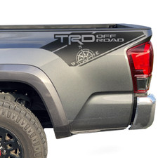 Trd Off Road Compass Decals Truck Fit Toyota Tacoma Offroad Bedsides Decal Vinyl
