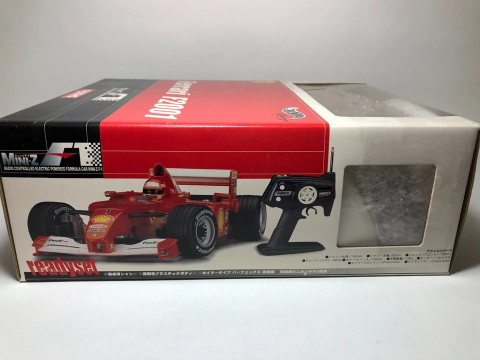 KYOSHO Mini-z F-1 ready set Ferrari F2001 No.1 30184MS - Image 4 of 4