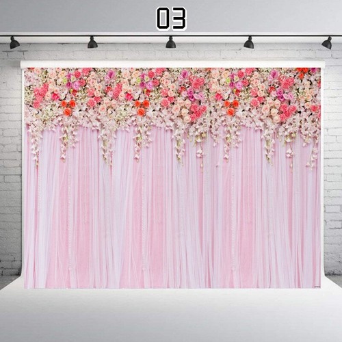 Mariage Photographie Toile de Fond Photo Studio Accessoire Décor 1.5x2.1m - Photo 9/19