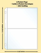 Best Hobby Pages 2-Pocket Traditional Polypro...