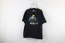 Vtg Y2K Harley Davidson x Looney Tunes Mens XL Faded Marvin Martian T-Shirt USA