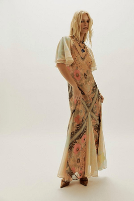 floor length summer maxi dresses Gypsy Maxi Dress All Sizes - Stretch Bodice