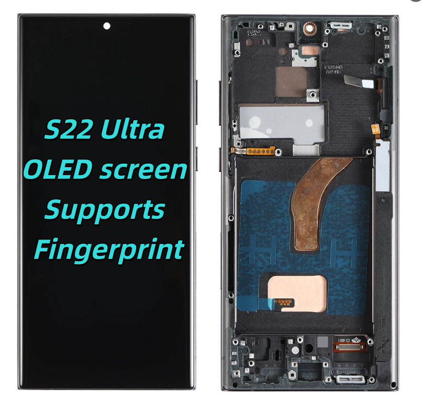 OLED For Samsung Galaxy S22 Ultra S908U Premium Touch Screen Replacement LCD USA
