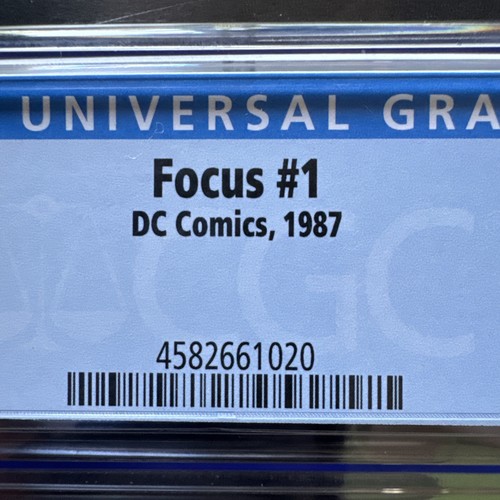 FOCUS #1~CGC 9.4~1987~Mark Waid~Joe Staton~🔥ONLY ONE (1) COPY GRADED HIGHER🔥 - Picture 3 of 15