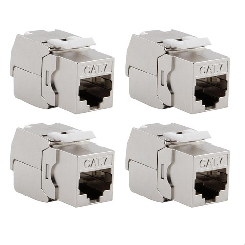 Cat7 Keystone Jack Modul Cat.7 RJ45 STP werkzeuglos Netzwerk Adapter Buchse LAN - Afbeelding 4 van 12