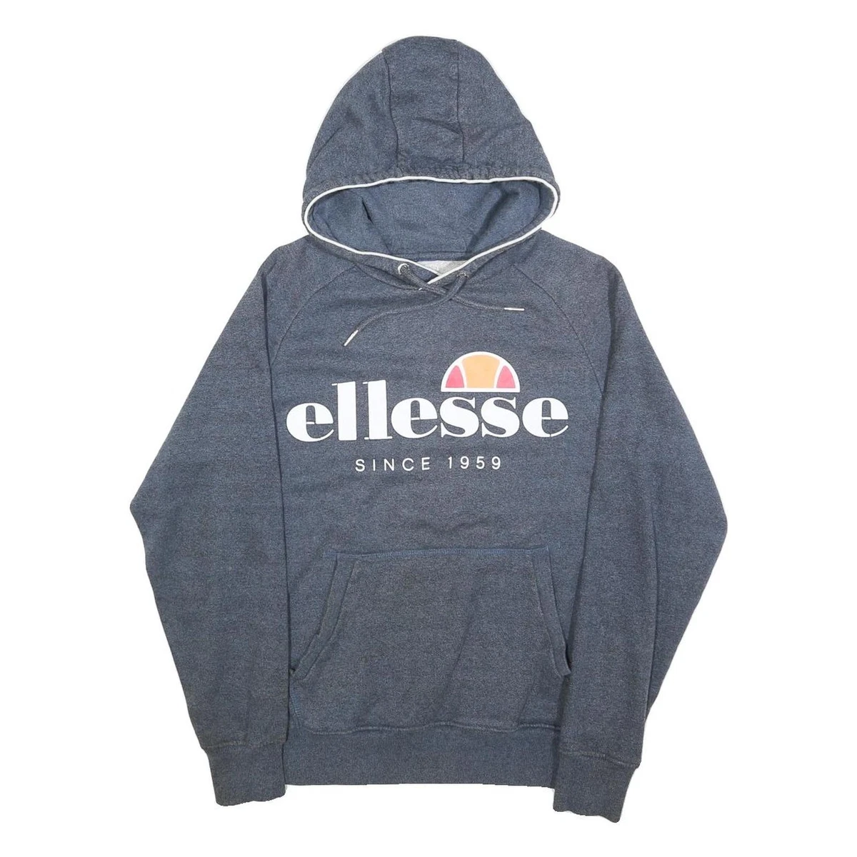 Pull à Capuche Homme Ellesse – Vert, Taille L – Coton – Occasion Excellent état