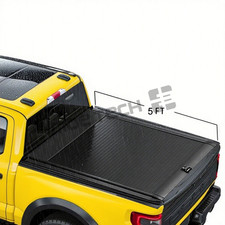 5ft Retractable Truck Bed Cover Hard Tonneau Cover For 2024-2026 Toyota Tacoma 5ft Retractable Truck Bed Cover Hard Tonneau Cover For 2024-2026 Toyota Tacoma