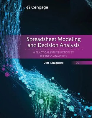Cliff Ragsdale | Spreadsheet Modeling and Decision Analysis | Buch | Englisch
