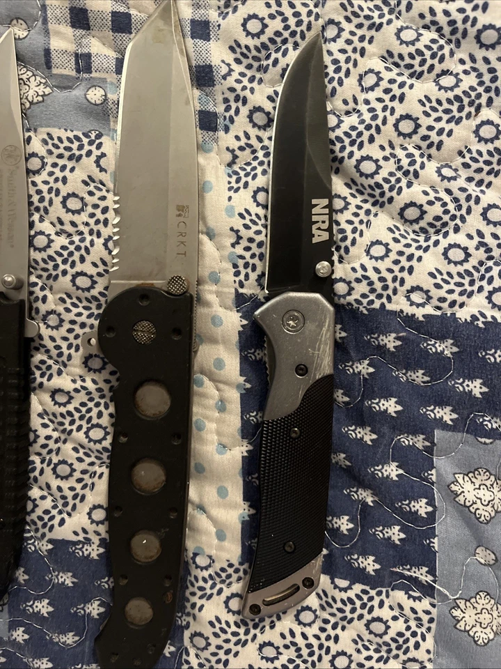 口袋刀 (3) Crkt/ Smith And Wesson/ NRA — 第 3/4 张图片
