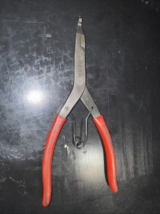MAC Tools P21A 90° Tip Lock Ring Pliers Made In USA W/ Red Grip Handles