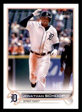 2022 Topps #493 Jonathan Schoop Detroit Tigers