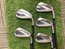 TaylorMade Stealth Iron Set 6-9,Pw 5pc Flex Stiff TENSEI RED TM60 Graphite