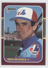 1987 Donruss Opening Day Box Set Reid Nichols #87 0b5