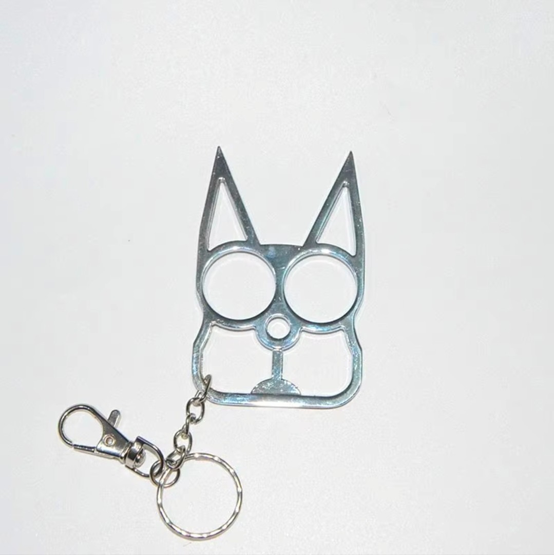 Cute Cat Ear Keychain Bottle Opener &ndash; Kitty Key Ring Multi