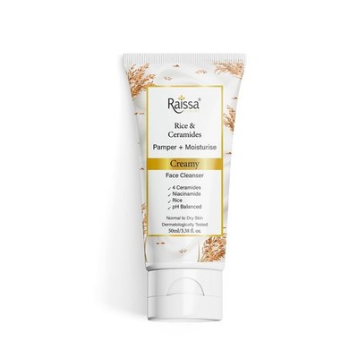 Raissa Rice And Ceramides Face Cleanser For Normal to Dry Skin 50ml