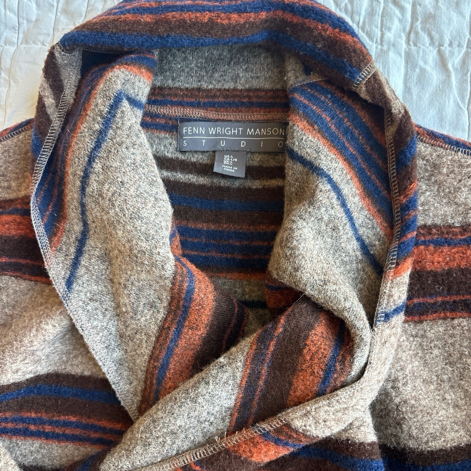 FENN WRIGHT MANSON Studio  Wool Blend Cardigan Sw… - image 3