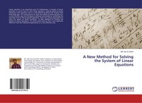 Md. Nur-E-Arefin | A New Method For Solving The System Of Linear Equations