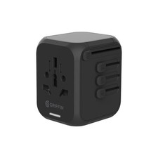 Griffin Powerblock 30W International Travel Adapter GP-140-BLK