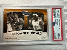 2009 Press Pass Fusion #RR-4 Stephen Curry ROOKIE Ty lawsonPSA 8 Graded Card