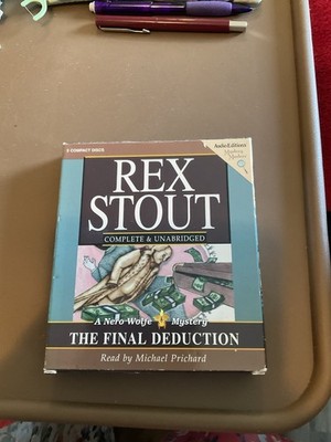 The Final Deduction by Rex Stout (2006, Compact Disc)