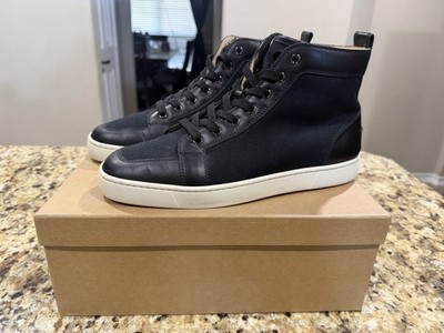 Christian Louboutin Men's AC Ranty Flat High Top Sneakers, Sz 43