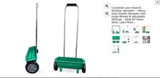 3L Drop spreader.  Fertiliser, Grass seed, Lawn Feed Spreader. Lightweight. 