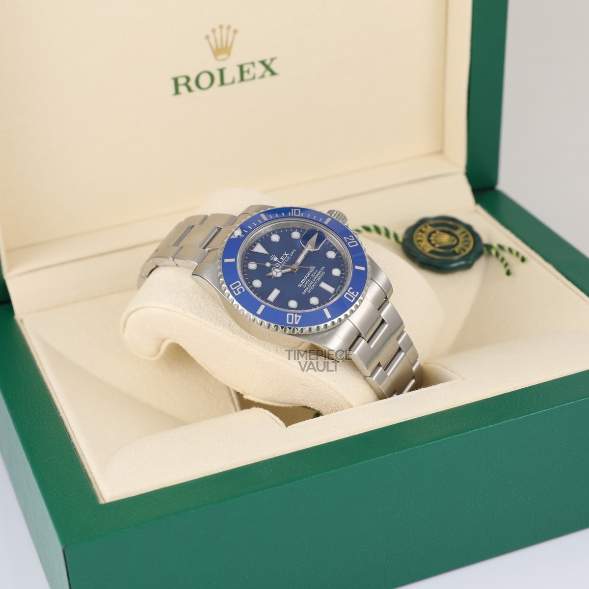 Rolex Submariner 116610LN Date Steel 40mm Custom Blue Dial Blue