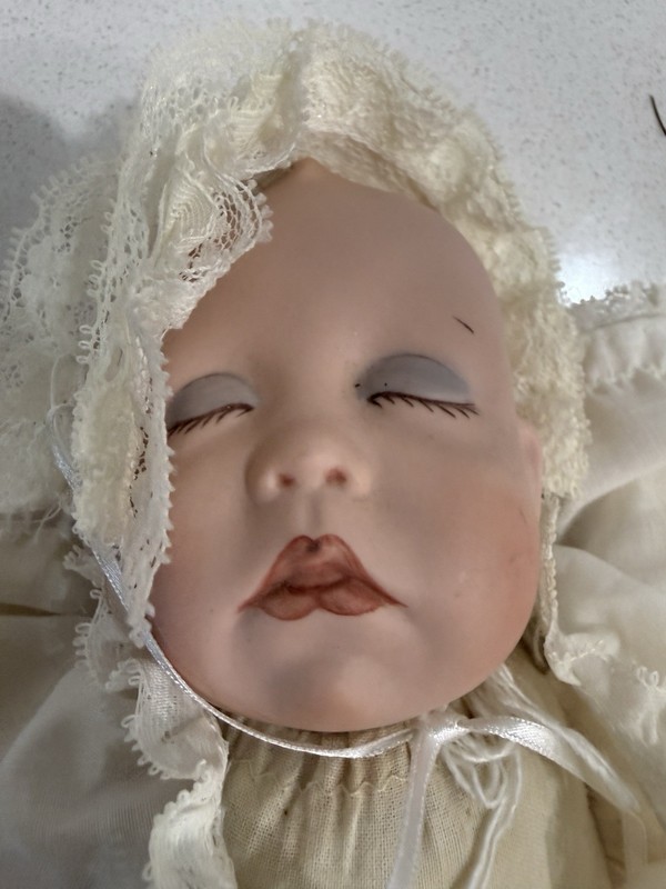 Vintage Antique Baby Doll 10”  Collectable Porcelain