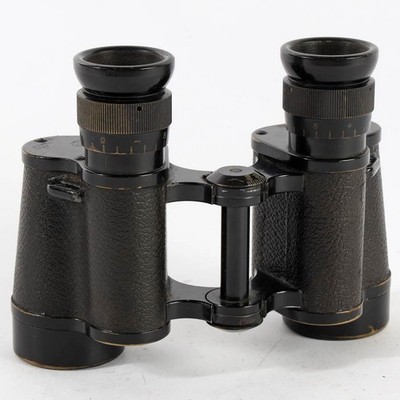 E.Leitz Wetzlar Fernglas Dienstglas Wehrmacht 6x30 M H/6400 Militär SHP 309463