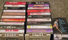 21 Classic Rock/Oldies Cassette Lot Bruce Springsteen Pink Floyd Foreigner Elvis