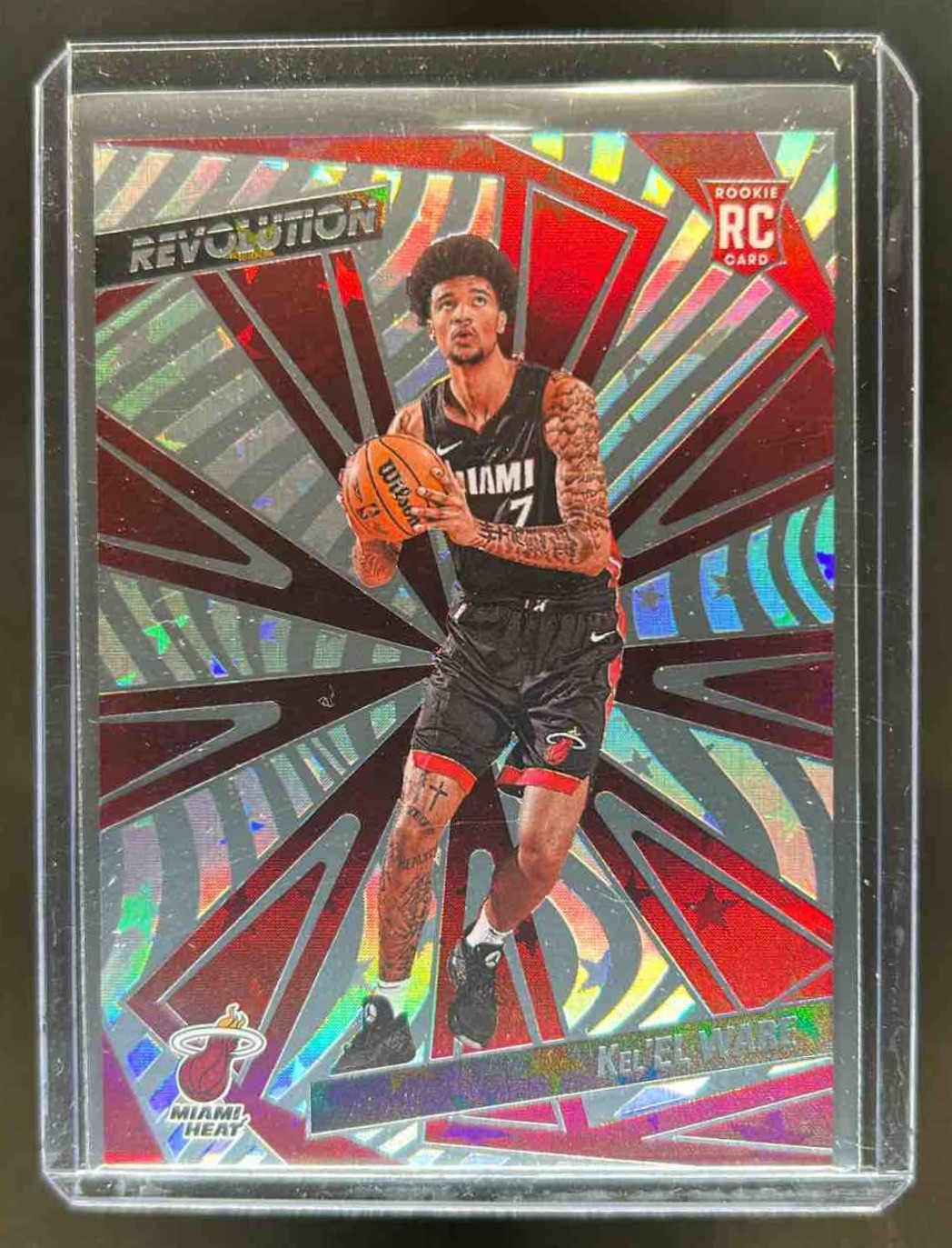 2024-25 Panini Revolution Kel'el Ware RC Astro Rookie #102 Heat