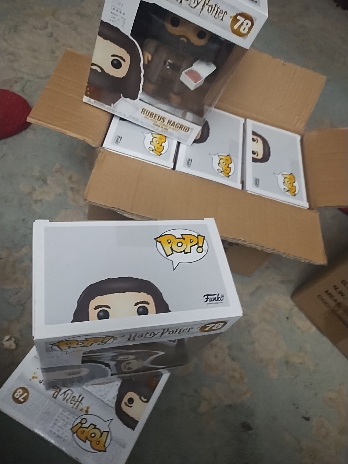 Funko Pop! Vinyl: Harry Potter - Rubeus Hagrid (6 inch) #78  Figurine..Sealed